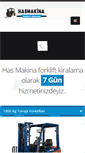 Mobile Screenshot of forkliftkiralama.net